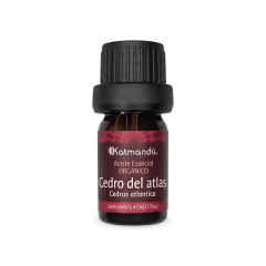 Aceite Esencial Cedro Atlas Orgánico Nch 5 ml.