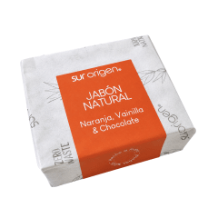 Jabón Natural Naranja, Vainilla & Chocolate