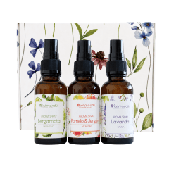 Pack Mini Aroma Spray 1: Bergamota / Pomelo&Jengibre / Lavanda