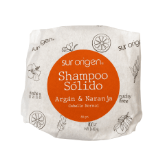 Shampoo Sólido (Barra) Argán & Naranja