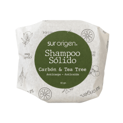 Shampoo Sólido (Barra) Carbón & Tea Tree