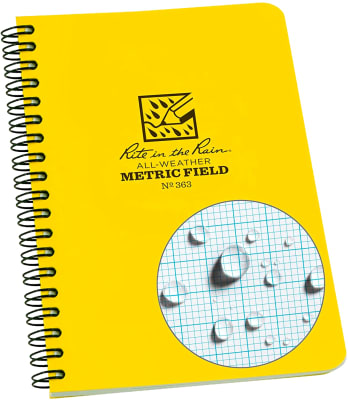 LIBRETA TOPOGRAFICA RITE IN THE RAIN 363 METRIC FIELD1