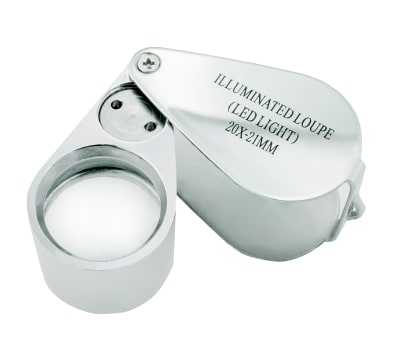 LUPA TRIPLET PLATEADO C-LUZ (20X-21MM)1