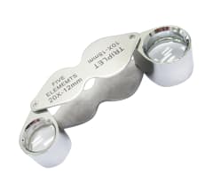 LUPA DOBLES TRIPLET 10X-18MM Y 20X-12MM