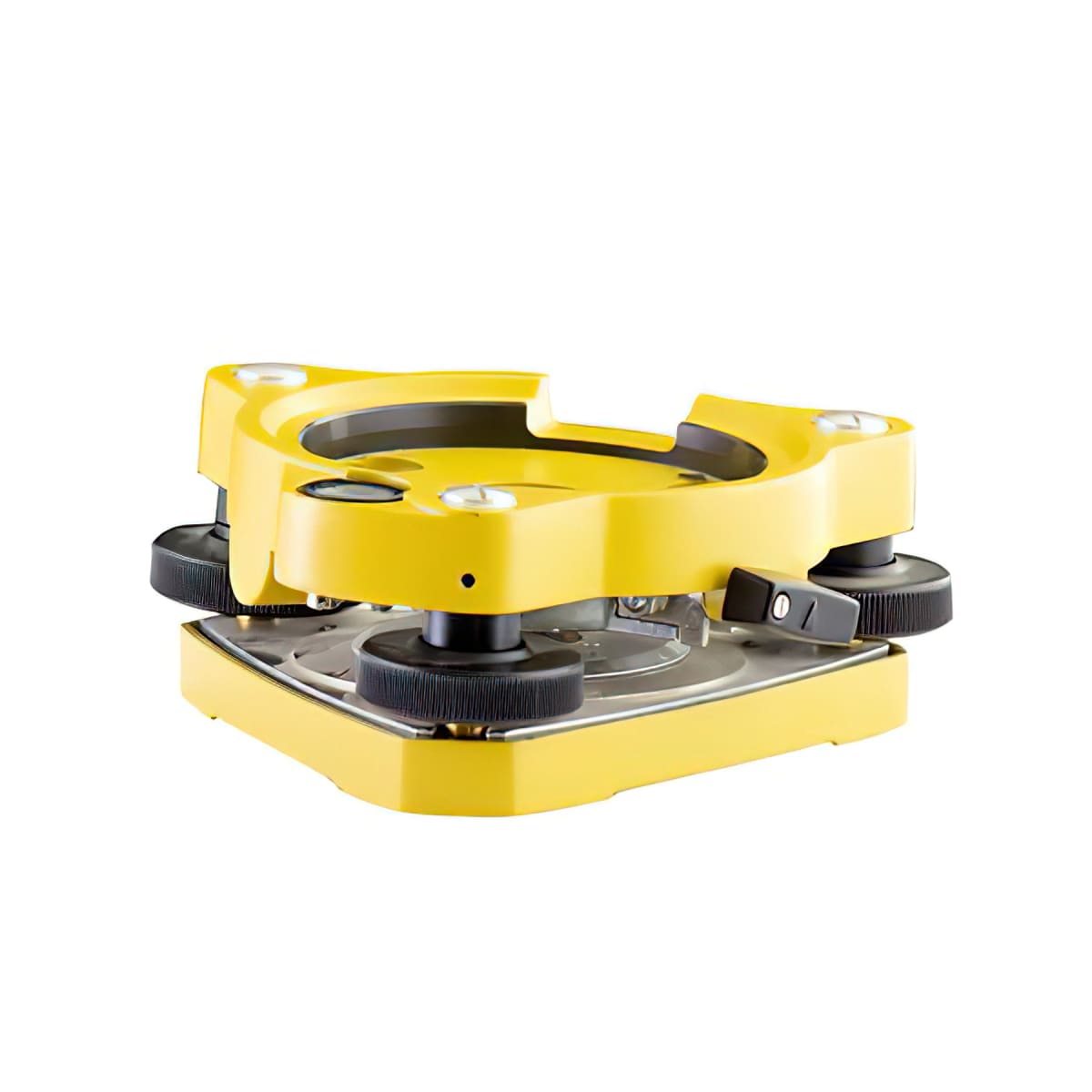 BASE NIVELANTE COLOR AMARILLO SIN PLOMADA OPTICA2
