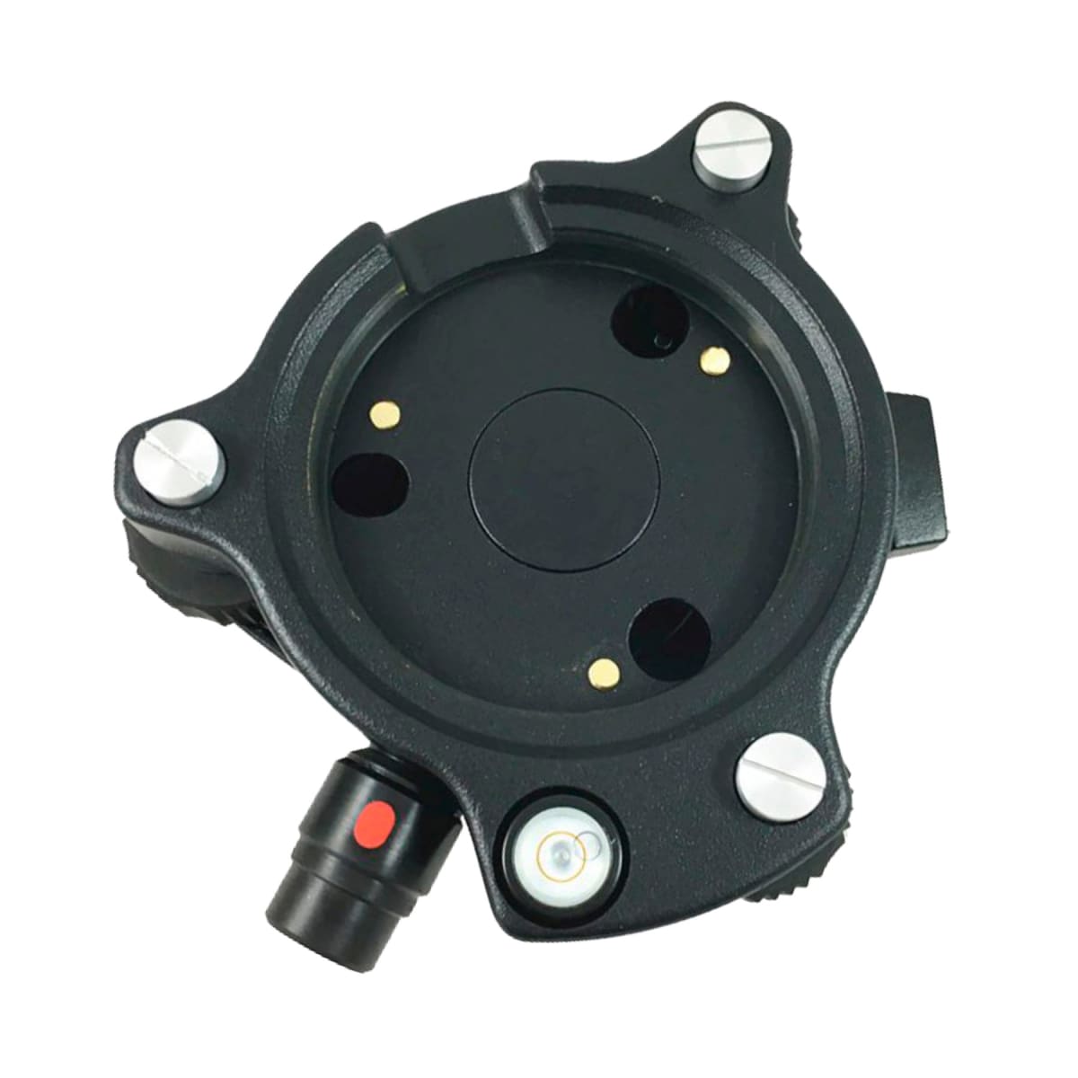 BASE NIVELANTE COLOR NEGRO CON PLOMADA LASER1
