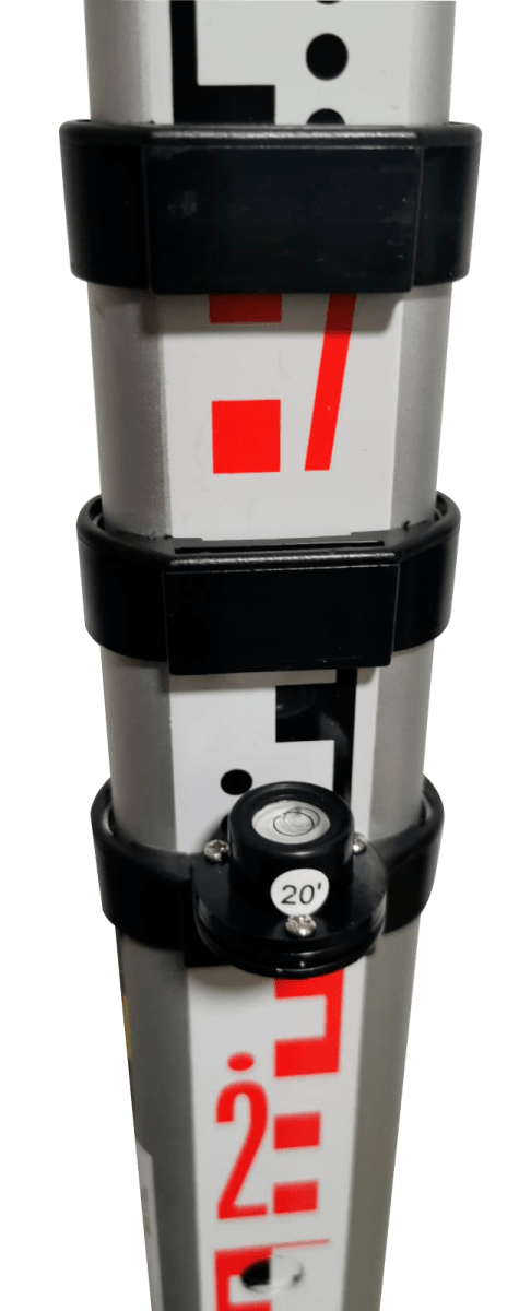 MIRA DE ALUMINIO CON CÓDIGO DE BARRAS LEICA GSS1112