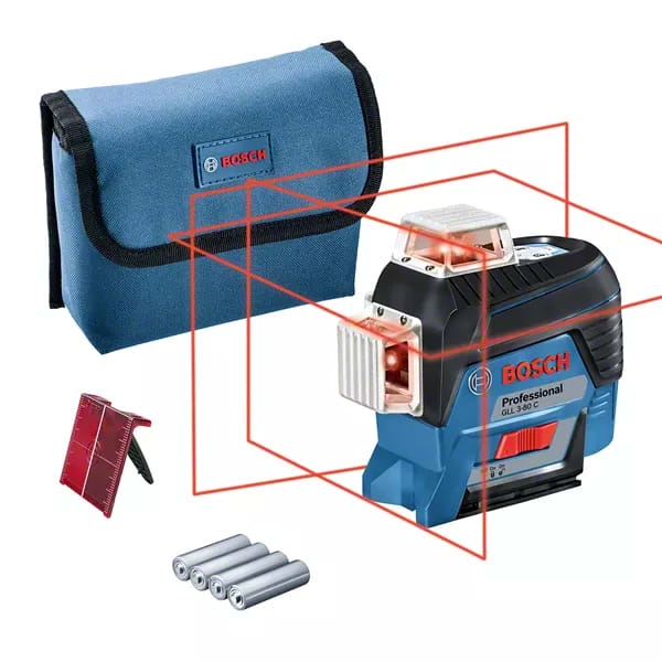 NIVEL LÁSER BOSCH GLL 3-80 C3