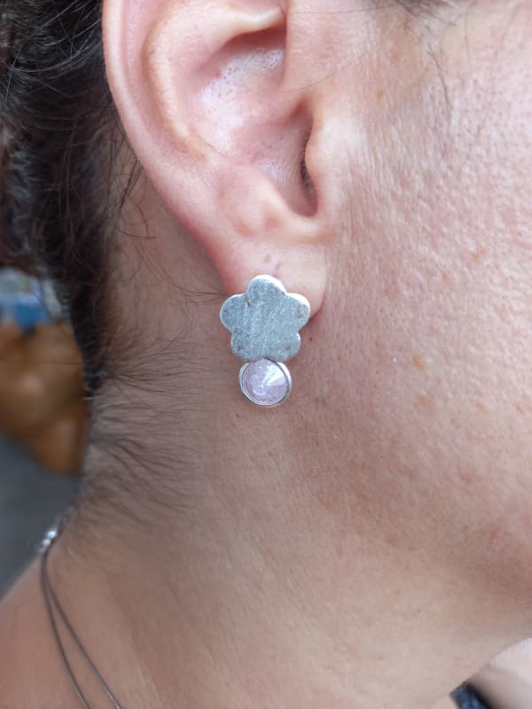 ARO ORO BLANCO CIRCÓN ROSA