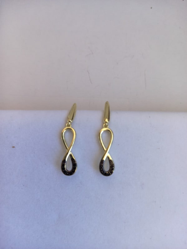 ARO ORO AMARILLO LISO CIRCÓN NEGRO