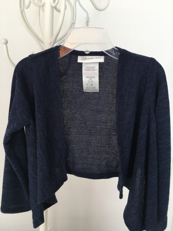 CHALECA NIÑA BONNIE JEAN AZUL