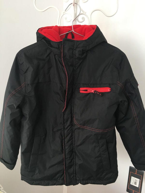 CHAQUETA NIÑO HAWKE&CO NEGRA