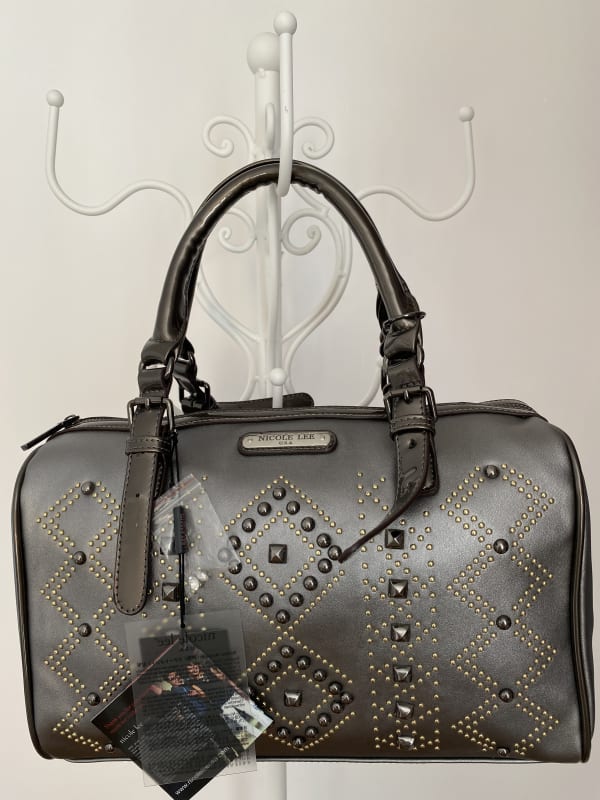CARTERA NICOLE LEE GUN METAL