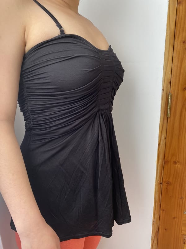 POLERA FREE PEOPLE NEGRA