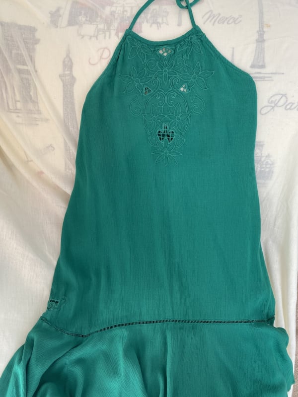 VESTIDO MUJER FREE PEOPLE VERDE
