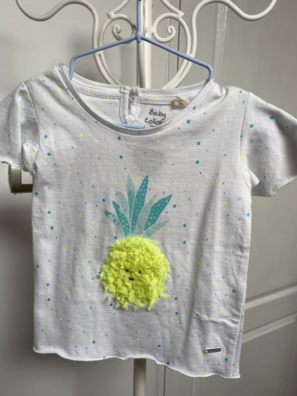 POLERA NIÑA FLOR ESTAMPADA COLLOKY