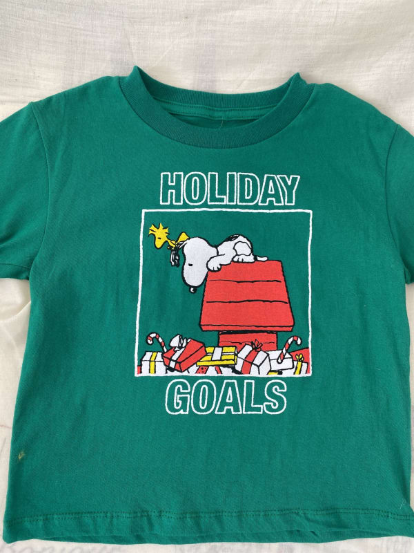 POLERA NIÑO SNOOPY PEANUTS