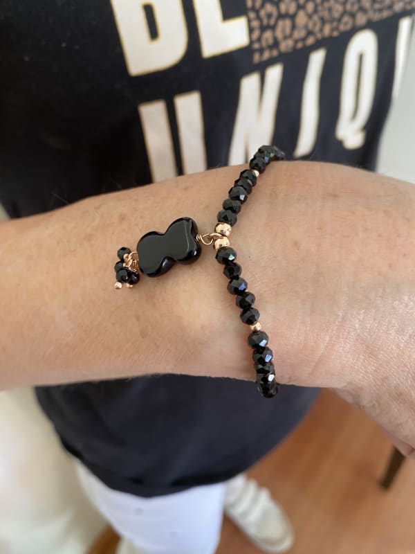 PULSERA PIEDRA NEGRA