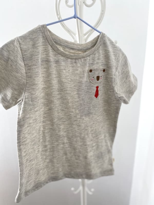 POLERA NIÑO BABY COLLOKY GRIS