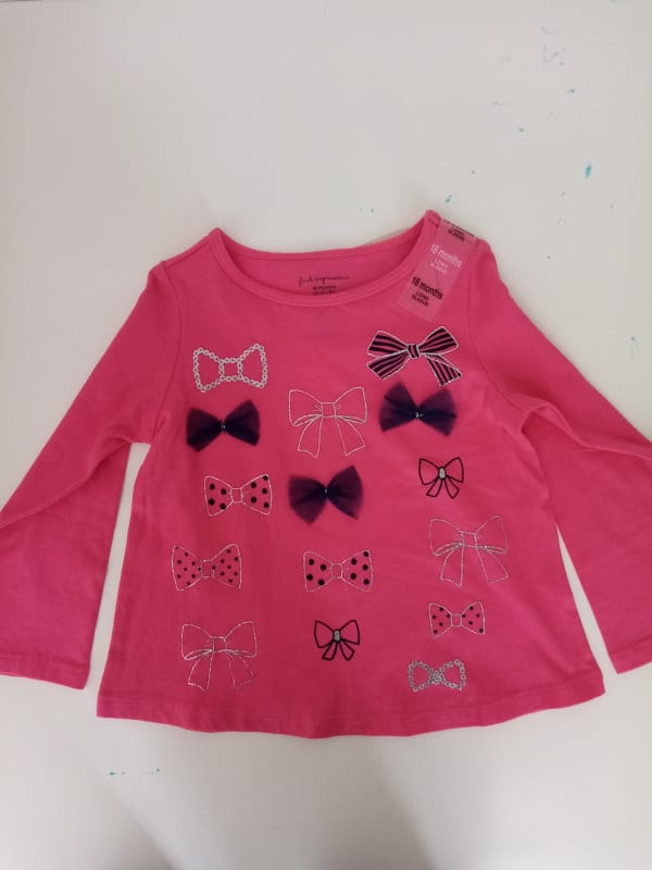 POLERA BEBE ML FIRST IMPRESSIONS FUCSIA