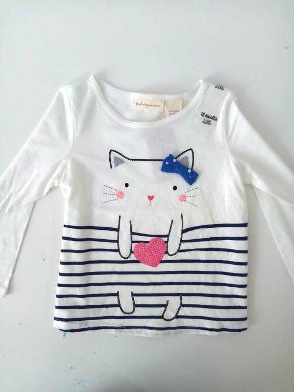 POLERA BEBE ML FIRST IMPRESSIONS BLANCA