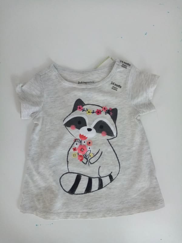 POLERA BEBE MAPACHE FIRST IMPRESSIONS