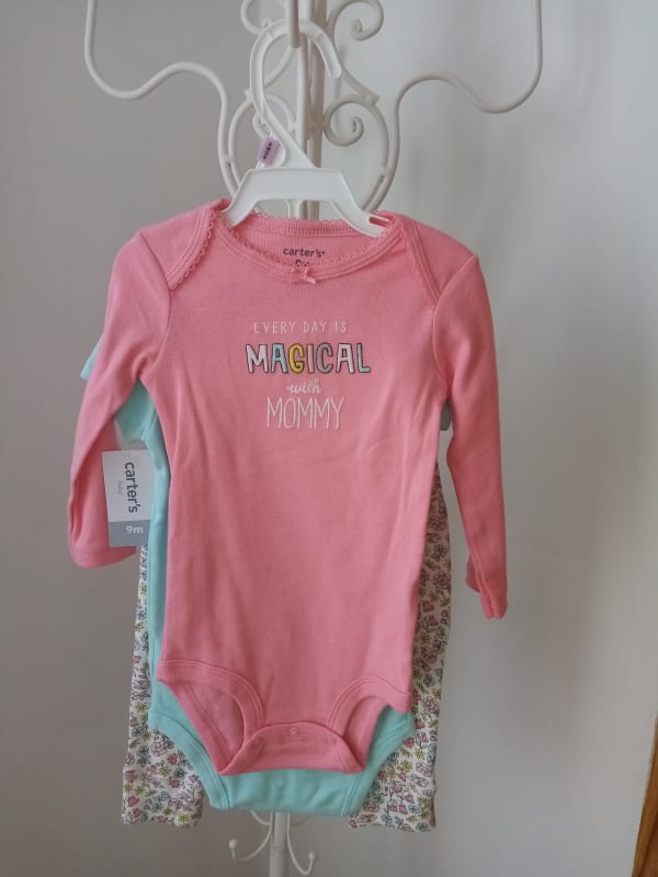 CONJUNTO 3P MAGICAL FLOREADO CARTER'S