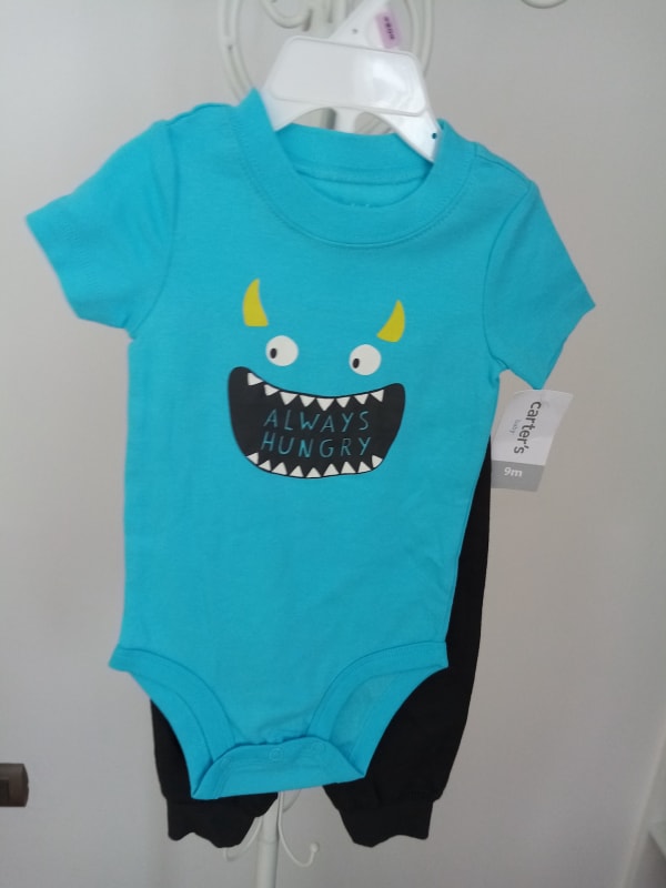 CONJUNTO CARTER´S CALIPSO Y GRIS