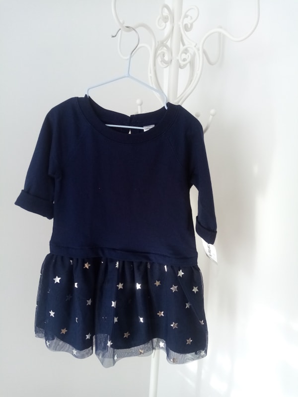 VESTIDO DE NIÑA  CARTER'S AZUL