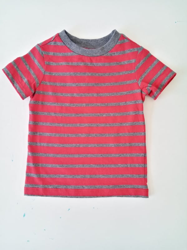POLERA BEBE FIRST IMPRESSIONS ROJA 