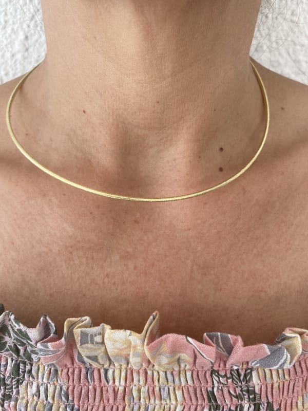 TIARA ORO AMARILLO SATINADO