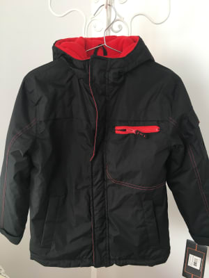 CHAQUETA NIÑO HAWKE&CO NEGRA1