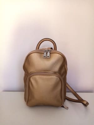 MOCHILA INTERNATIONAL CONCEPT DORADA1