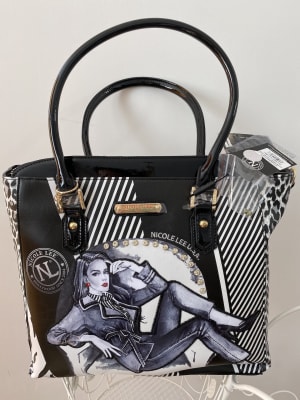 CARTERA NICOLE LEE MAXINE DENIES CONFORT ZONE NEGRA1