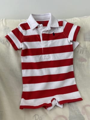 BODY BEBE RALPH LAUREN ROJO CON BLANCO3