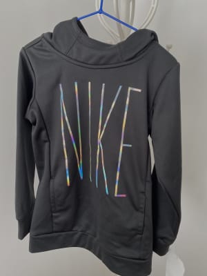 POLERON NIÑA NIKE NEGRO1