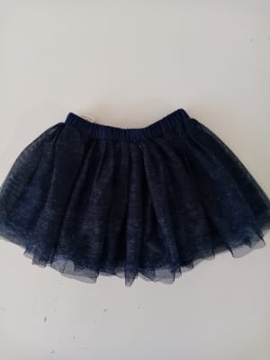 FALDA NIÑA FIRST IMPRESSIONS AZUL1