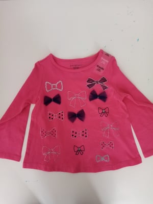 POLERA BEBE ML FIRST IMPRESSIONS FUCSIA1