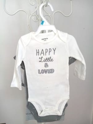 CONJUNTO 3P ELEFANTE CARTER'S