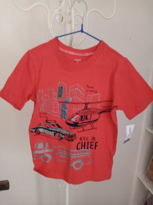 POLERA NIÑO  CARTER'S ROJA2