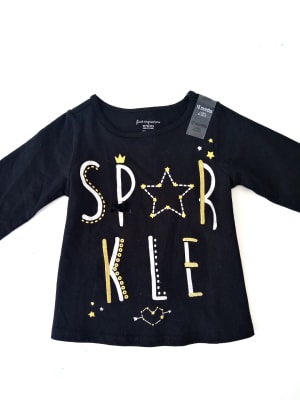 POLERA BEBE ML FIRST IMPRESSIONS NEGRA1