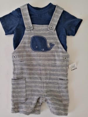 JARDINERA BEBE  Y POLERA FIRST IMPRESSIONS1