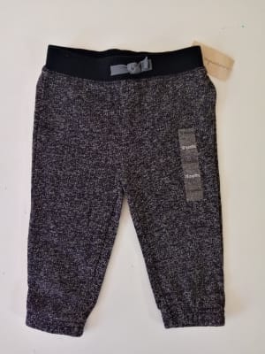 PANTALÓN BUZO FIRST IMPRESSIONS NEGRO1