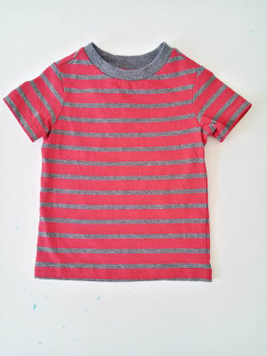 POLERA BEBE FIRST IMPRESSIONS ROJA 1
