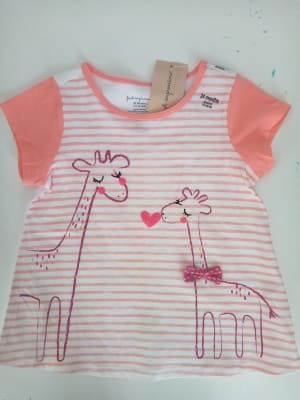 POLERA BEBE FIRST IMPRESSIONS CORAL2