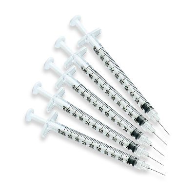 JERINGA TUBERCULINA PACK 5U
