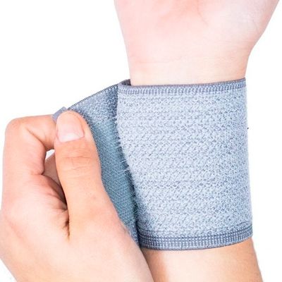 MUÑEQUERA ELASTICA GRIS TU