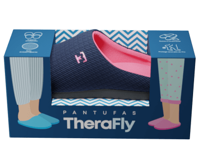PANTUFLA THERAFLY PINK