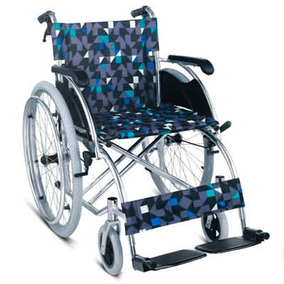 SILLA RUEDAS ALUMINIO BASICA