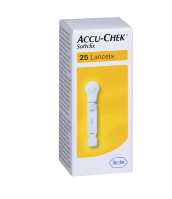 LANCETA ACCU-CHEK SOFTCLIX X 25